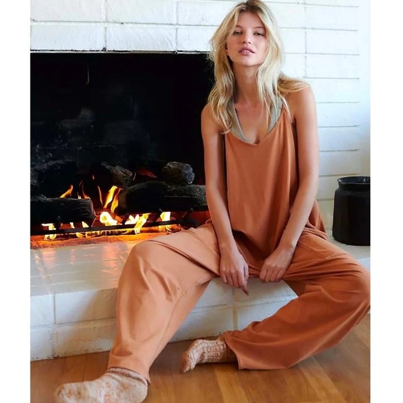 Free People Hot Shot Onesie (toasted coconut) - Picture 2 of 7